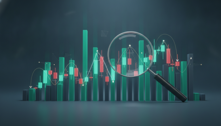 Candlestick charts pack four prices into one shape. Learn to read the body, the wicks, and what a single candle is really telling you.