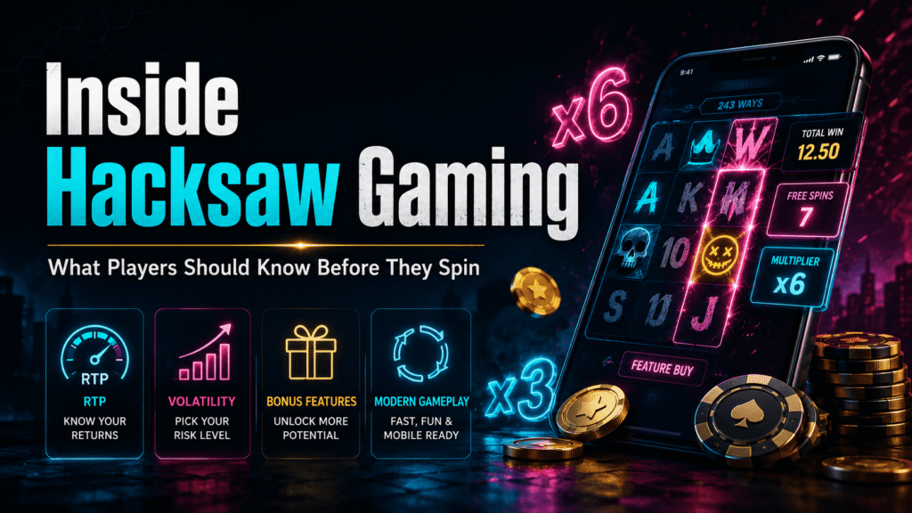 Inside Hacksaw Gaming: What Players Should Know Before They Spin